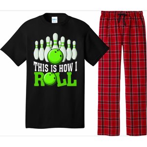 This Is How I Roll Bowling Team Bowler Pajama Set