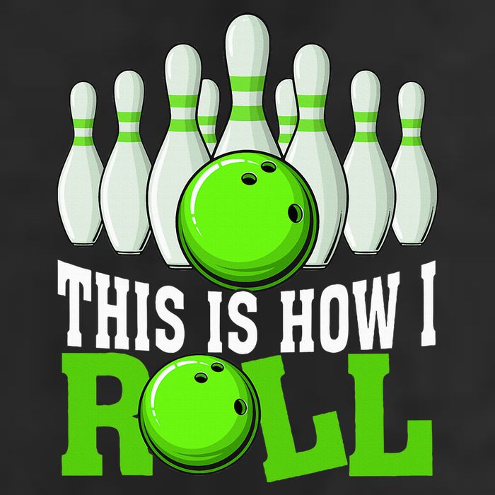 This Is How I Roll Bowling Team Bowler Trucker Hat