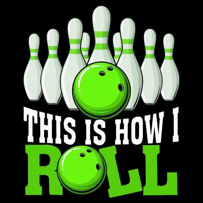 This Is How I Roll Bowling Team Bowler Wool Snapback Cap