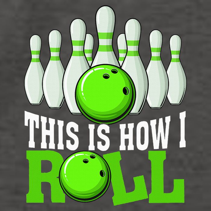 This Is How I Roll Bowling Team Bowler Vector Backpack