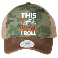 This Is How I Roll Tractor Funny Farming Farmer Legacy Tie Dye Trucker Hat