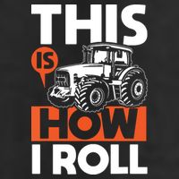 This Is How I Roll Tractor Funny Farming Farmer Adult Drive Performance Visor