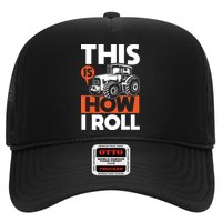 This Is How I Roll Tractor Funny Farming Farmer Hat