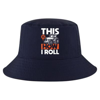 This Is How I Roll Tractor Funny Farming Farmer Cool Comfort Performance Bucket Hat