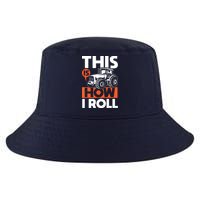This Is How I Roll Tractor Funny Farming Farmer Cool Comfort Performance Bucket Hat