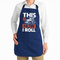 This Is How I Roll Tractor Funny Farming Farmer Apron