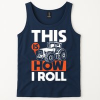 This Is How I Roll Tractor Funny Farming Farmer Tank Top