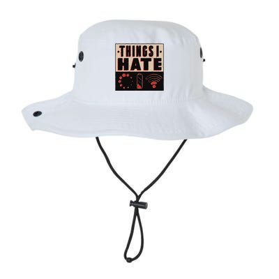 Things I Hate Funny Meaningful Gift Legacy Cool Fit Booney Bucket Hat