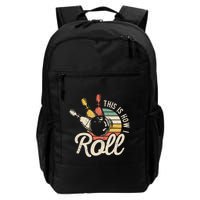 This Is How I Roll Retro Bowling Bowler Funny Gift Backpack