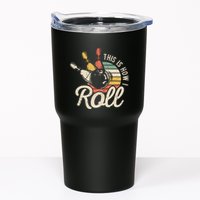 This Is How I Roll Retro Bowling Bowler Funny Gift Tumbler