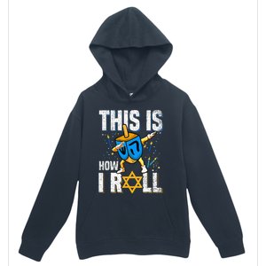 This Is How I Roll Hanukkah Dreidel Chanukah Jew Gift Urban Pullover Hoodie