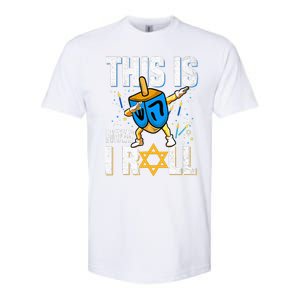 This Is How I Roll Hanukkah Dreidel Chanukah Jew Gift Softstyle CVC T-Shirt