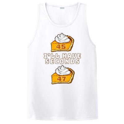 Trump ILl Have Seconds 45 47 Pumpkin Pie Thanksgiving Fun PosiCharge Competitor Tank