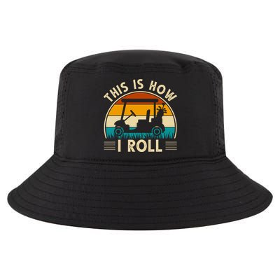 This Is How I Roll Retro Golf Lover Cool Comfort Performance Bucket Hat