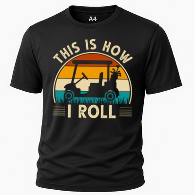 This Is How I Roll Retro Golf Lover Performance Shirt