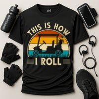 This Is How I Roll Retro Golf Lover Performance Shirt
