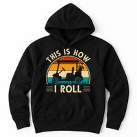 This Is How I Roll Retro Golf Lover Hoodie