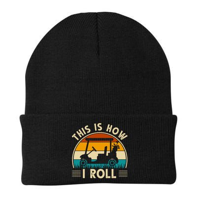 This Is How I Roll Retro Golf Lover Beanie