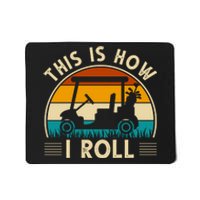 This Is How I Roll Retro Golf Lover Mousepad