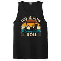 This Is How I Roll Retro Golf Lover PosiCharge Competitor Tank