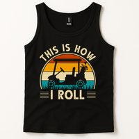 This Is How I Roll Retro Golf Lover Tank Top