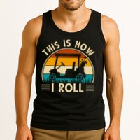 This Is How I Roll Retro Golf Lover Tank Top
