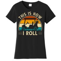 This Is How I Roll Retro Golf Lover Women's T-Shirt