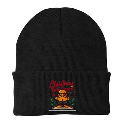 Techsupport IM Here To Delete Your Cookies Christmas Knit Cap Winter Beanie