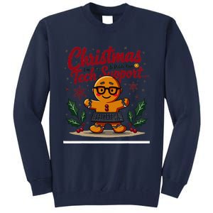 Techsupport IM Here To Delete Your Cookies Christmas Tall Sweatshirt