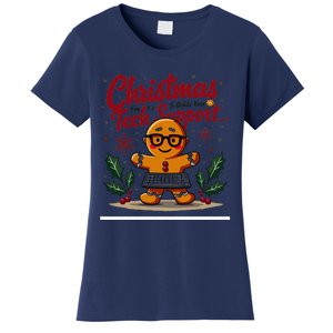 Techsupport IM Here To Delete Your Cookies Christmas Women's T-Shirt