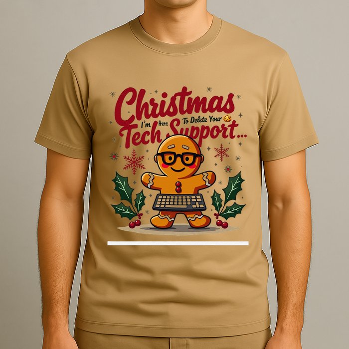 Techsupport IM Here To Delete Your Cookies Christmas T-Shirt