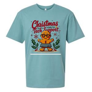 Techsupport IM Here To Delete Your Cookies Christmas Sueded Cloud Jersey T-Shirt