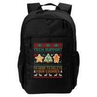 Techsupport I’M Here To Delete Your Cookies Christmas Daily Commute Backpack