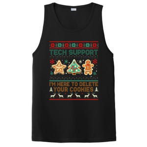 Techsupport I’M Here To Delete Your Cookies Christmas PosiCharge Competitor Tank