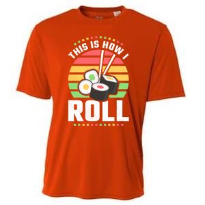 This Is How I Roll Sushi Cool Gift Cooling Performance Crew T-Shirt