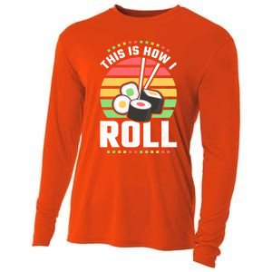 This Is How I Roll Sushi Cool Gift Cooling Performance Long Sleeve Crew