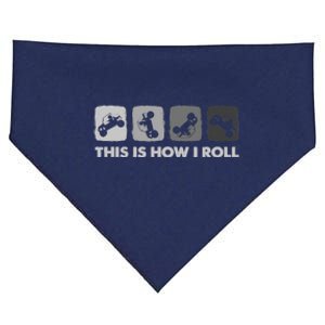 This Is How I Roll, SxS SideBySide UTV USA-Made Doggie Bandana