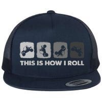 This Is How I Roll, SxS SideBySide UTV Flat Bill Trucker Hat