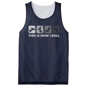 This Is How I Roll, SxS SideBySide UTV Mesh Reversible Basketball Jersey Tank