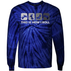 This Is How I Roll, SxS SideBySide UTV Tie-Dye Long Sleeve Shirt