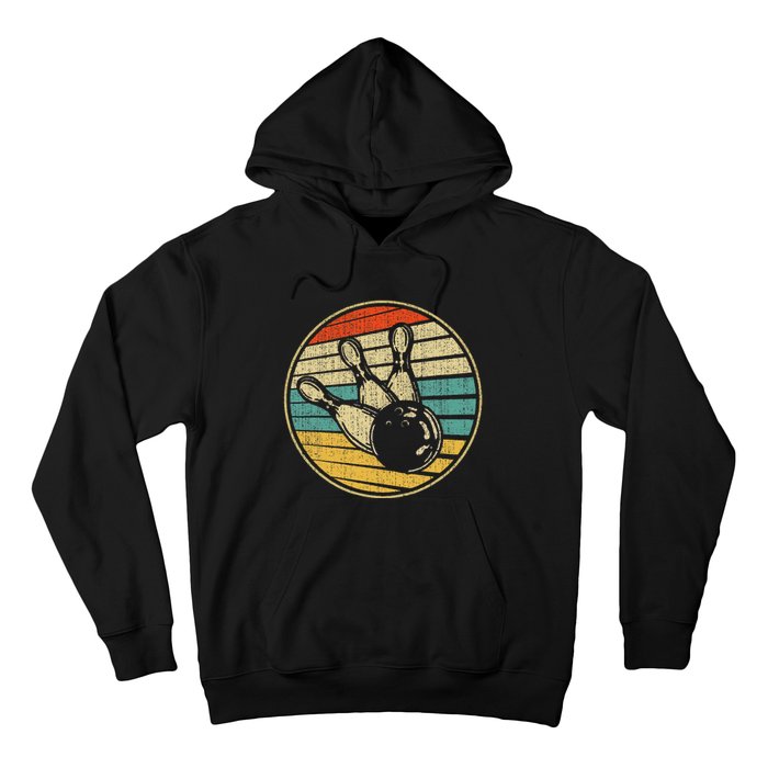 This Is How I Roll Vintage Retro Bowling 60s 70s Bowler Hoodie