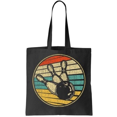 This Is How I Roll Vintage Retro Bowling 60s 70s Bowler Tote Bag