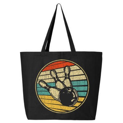 This Is How I Roll Vintage Retro Bowling 60s 70s Bowler 25L Jumbo Tote