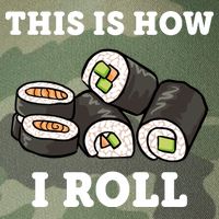 This Is How I Roll Funny Sushi Roll Legacy Tie Dye Trucker Hat