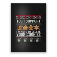 Techsupport I’M Here To Delete Your Cookies Christmas Poster
