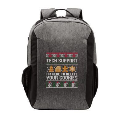 Techsupport I’M Here To Delete Your Cookies Christmas Vector Backpack