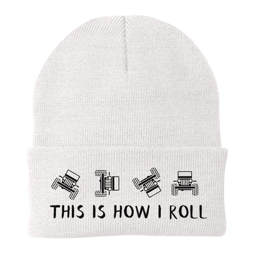 This Is How I Roll Funny 4x4 4wd Offroad Driving Gift Beanie