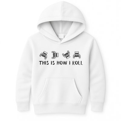 This Is How I Roll Funny 4x4 4wd Offroad Driving Gift Kids Hoodie