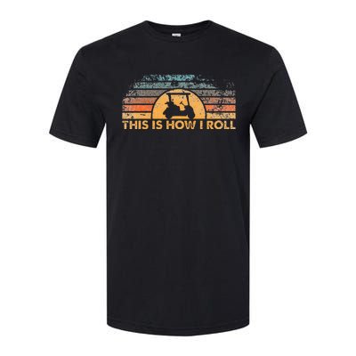 This Is How I Roll Vintage Golf Cart Softstyle CVC T-Shirt