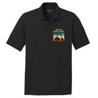 This Is How I Roll Retro Vintage Golf Cart Funny Golfing PosiCharge RacerMesh Polo